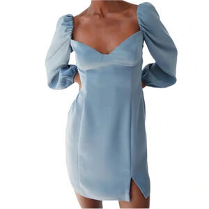 Wilfred Novella Dress in Aura Blue NWT‎ Size 6